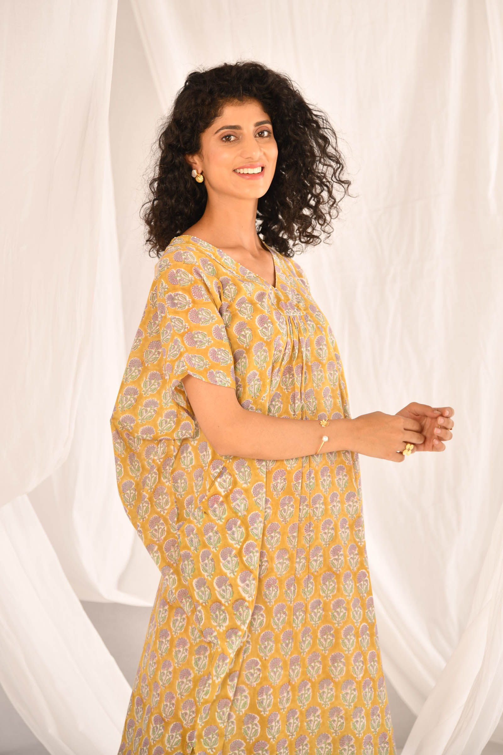 Buy Grey Handloom Tissue Plunge V Tent Goa Dress For Women by Shorshe  Clothing Online at Aza Fashions.