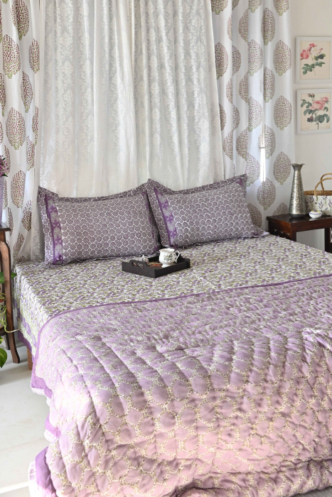 Purple Moon Lavish Lavender Pillow Cover (set of 2)