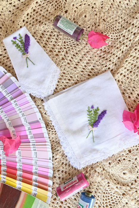 Lavender Handkerchief