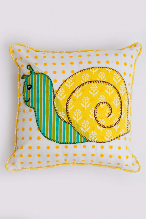 Snail Baby Cushion Cover