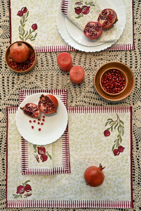 Pomegranate Table Mat