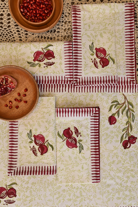Pomegranate Table Napkin Set Of 6