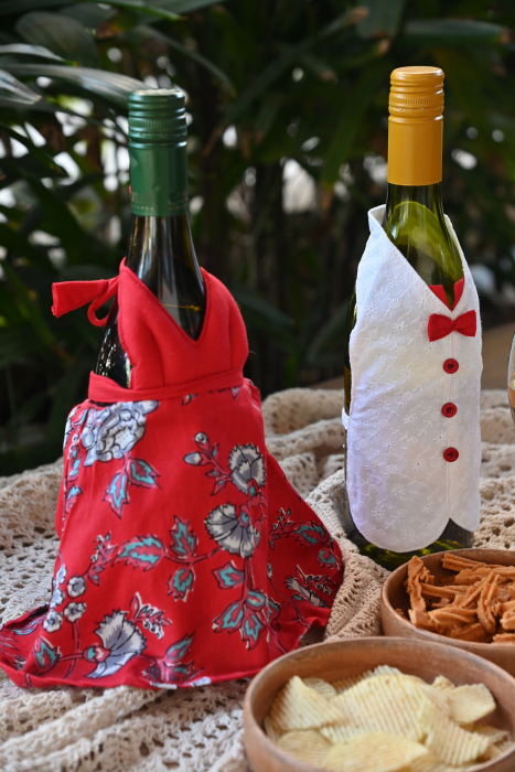 Wine Bottle Red Cover 