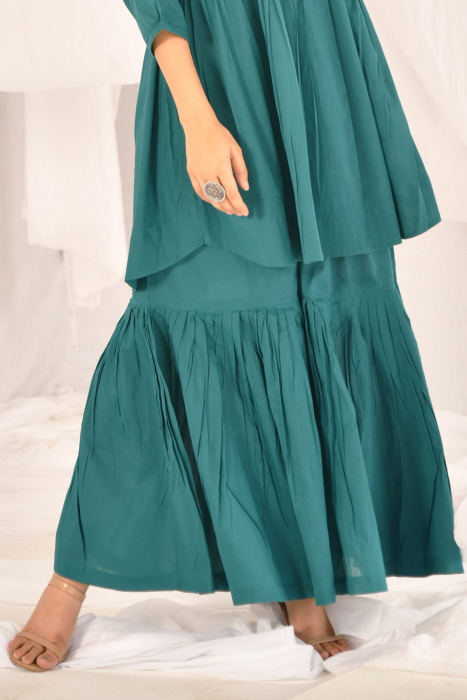 Emerald Green Play Dress Sharara