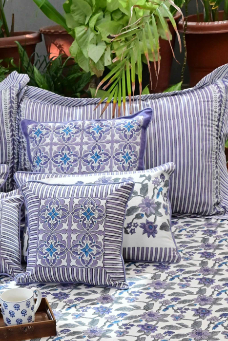 Artistic Lavender Pillow Cover Set Of 2